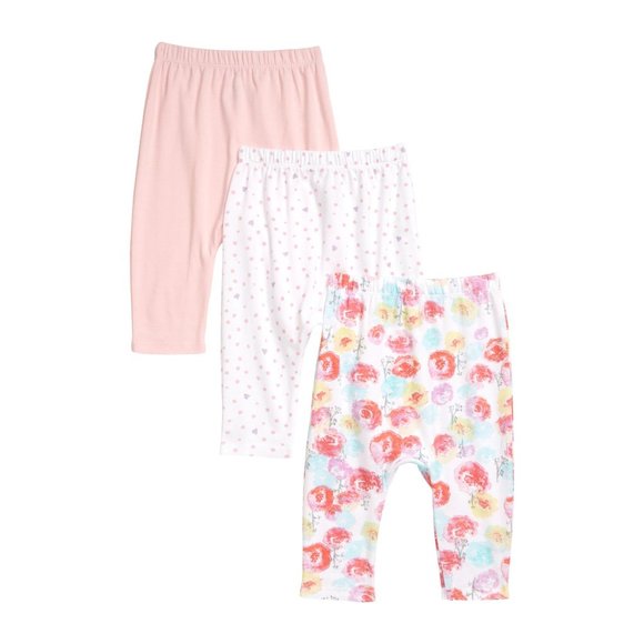 HonestBaby Baby Organic Cotton Cuff-Less Harem Pants Multi-Pack - 18M - NWT - Picture 3 of 3